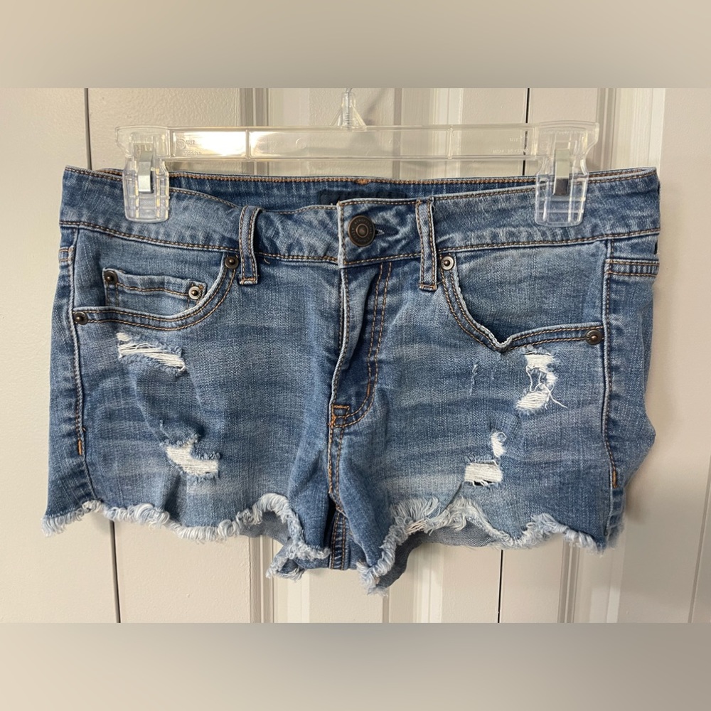 Aeropostale / Aero “Shorty” Distressed Denim Jean Shorts - Size 6